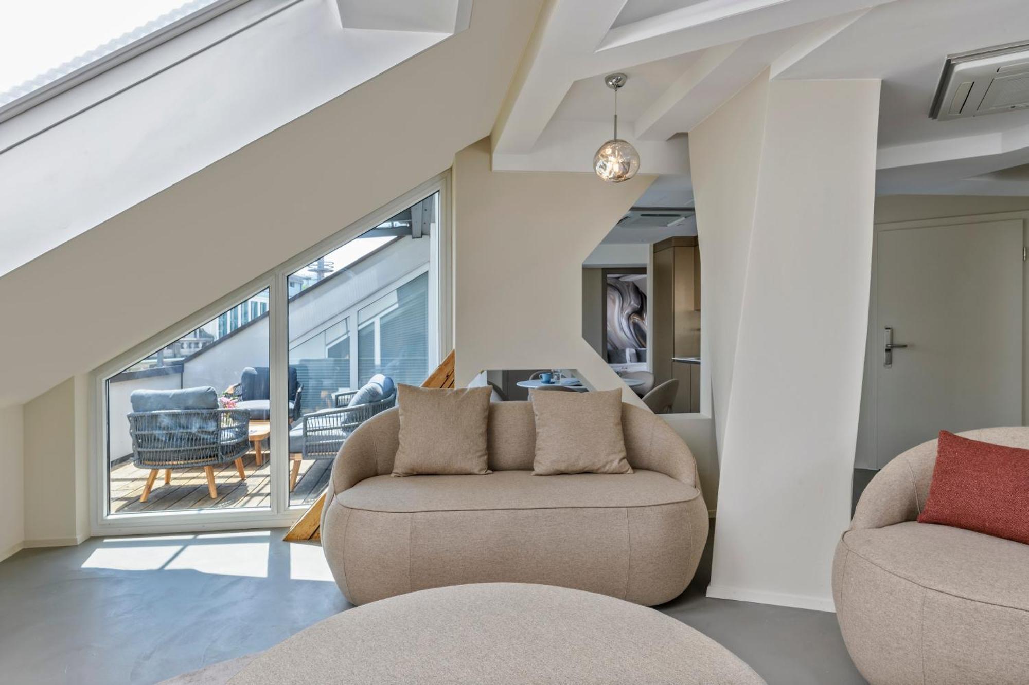 Visionapartments Brandschenkestrasse - Contactless Check-In ซูริก ภายนอก รูปภาพ
