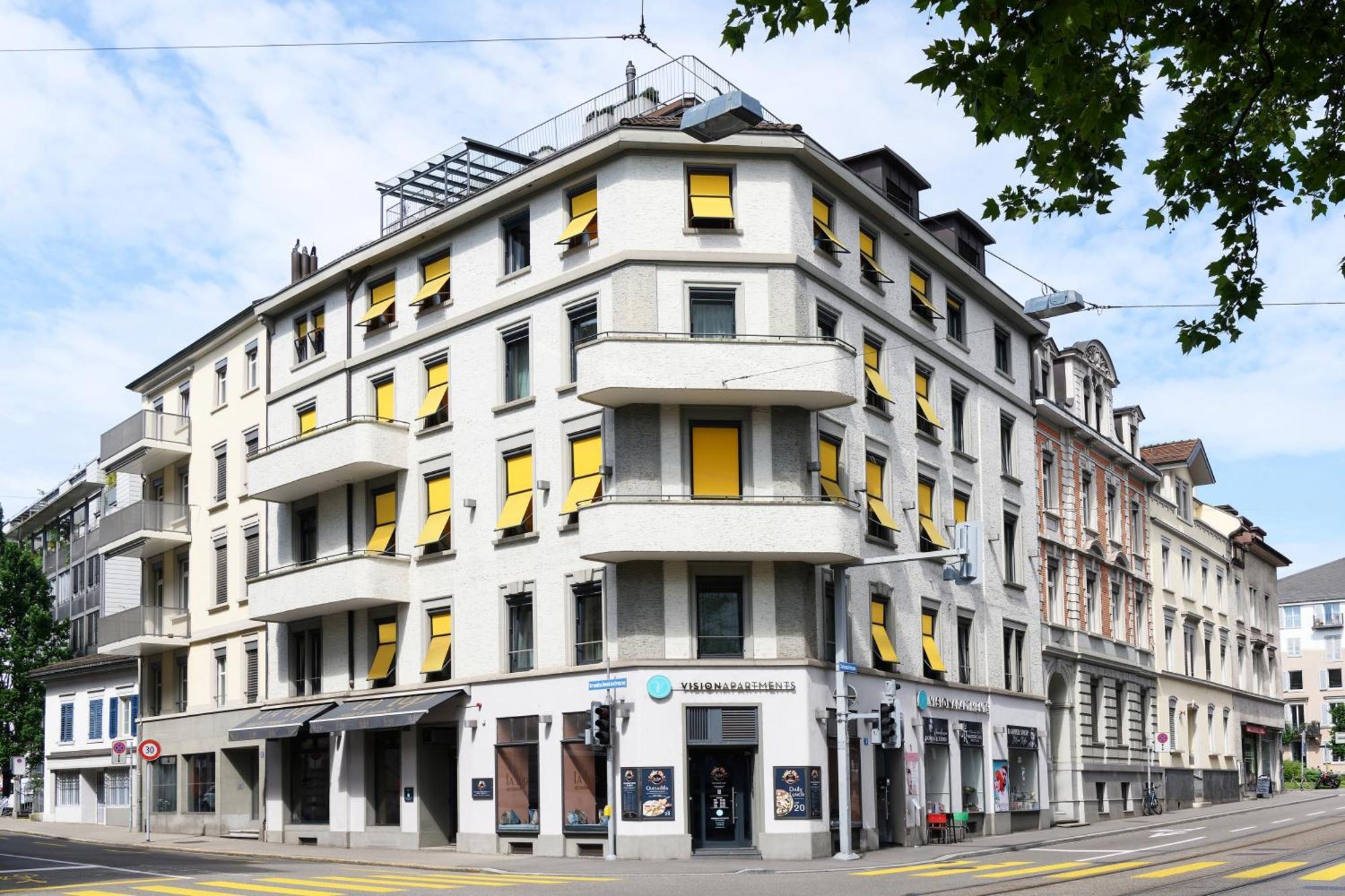 Visionapartments Brandschenkestrasse - Contactless Check-In ซูริก ภายนอก รูปภาพ